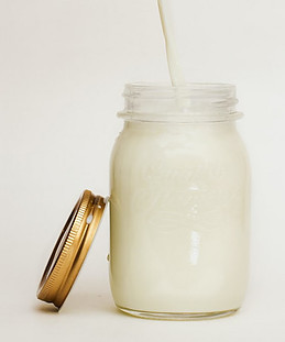 Image of a jar of milk